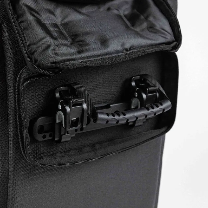 Sac à dos vélo réfléchissant convertible en sacoche Badawin Nyx 28 L