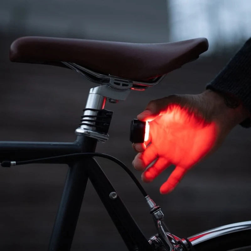 Mini lumières vélo Shapeheart fixation aimantée