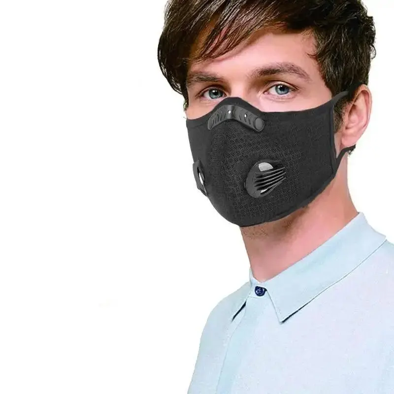 Masque de sport avec filtre anti-pollution