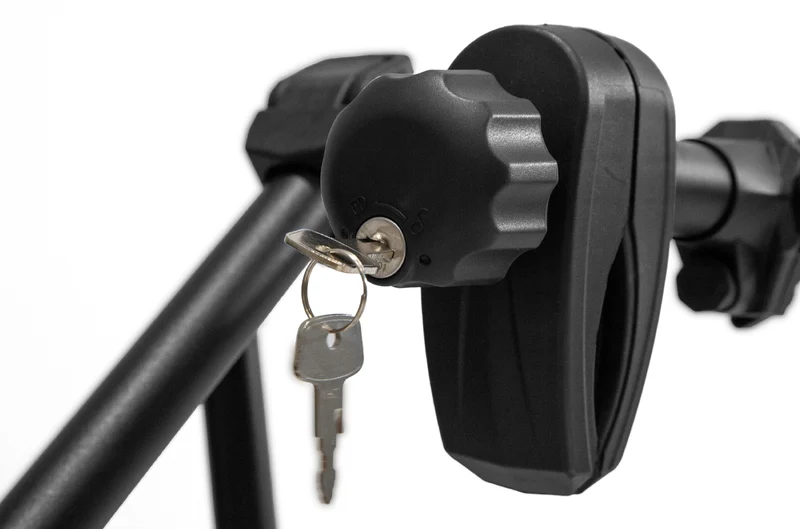 PORTE-VÉLOS INCLINABLE SUR ATTELAGE - 2 VÉLOS