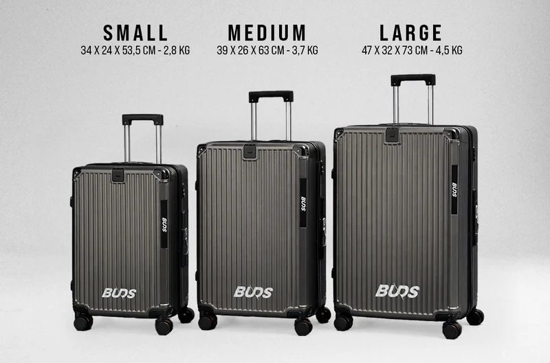 VALISE RIGIDE DE VOYAGE À ROULETTES