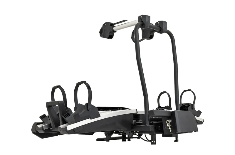 PORTE-VÉLOS PLIANT PREMIUM SUR ATTELAGE - 2 VÉLOS