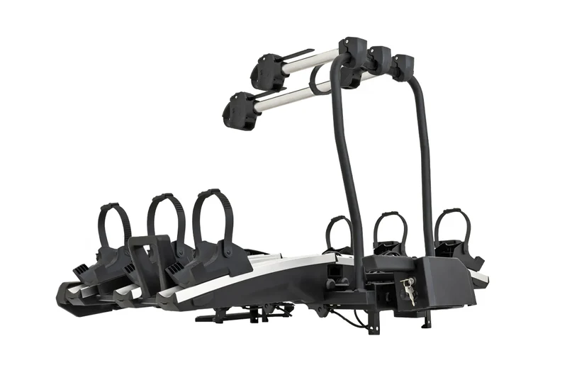 PORTE-VÉLOS PLIANT PREMIUM SUR ATTELAGE - 3 VÉLOS
