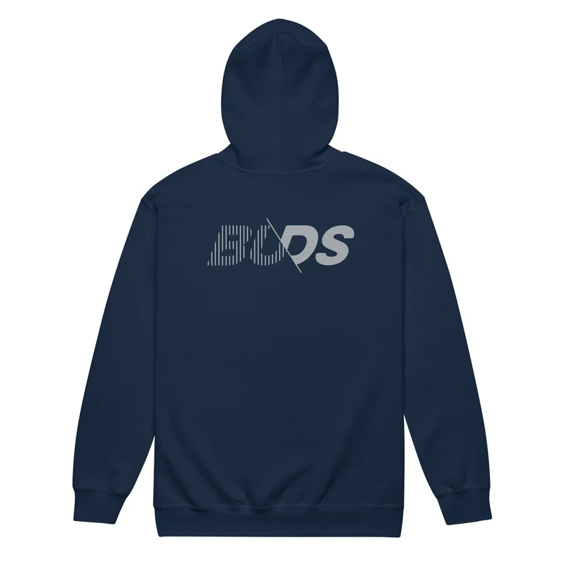Sweat à capuche épais unisexe à fermeture éclair Buds-Sports