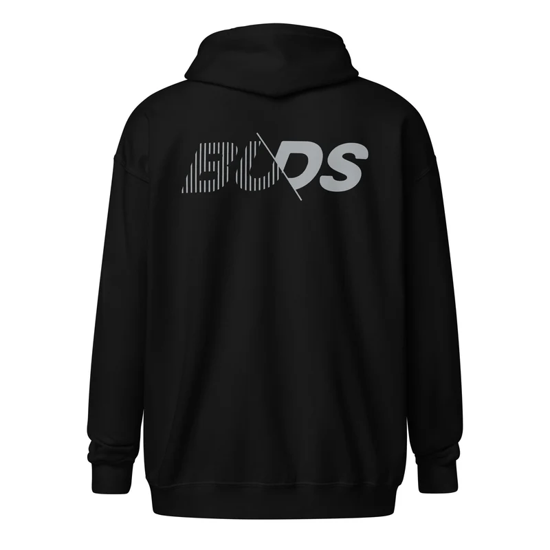 Sweat à capuche épais unisexe à fermeture éclair Buds-Sports