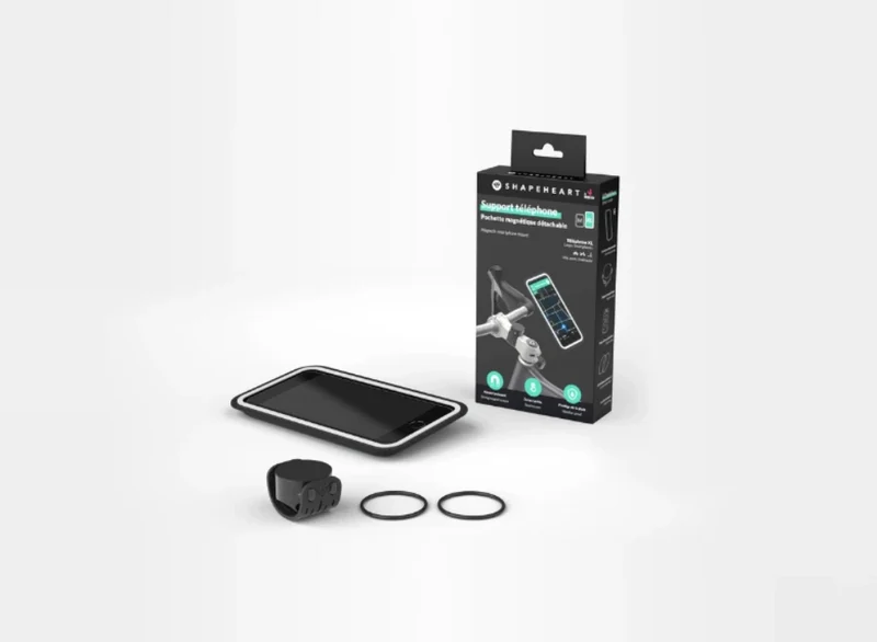 Support téléphone pour vélo - SHAPEHEART