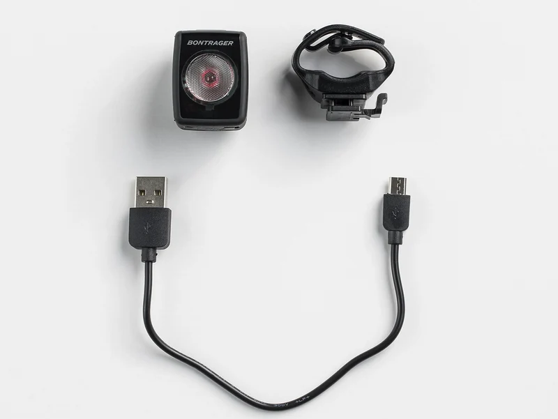 Feu Arrière Vélo Bontrager Flare RT - Visibilité 2km Rechargeable USB