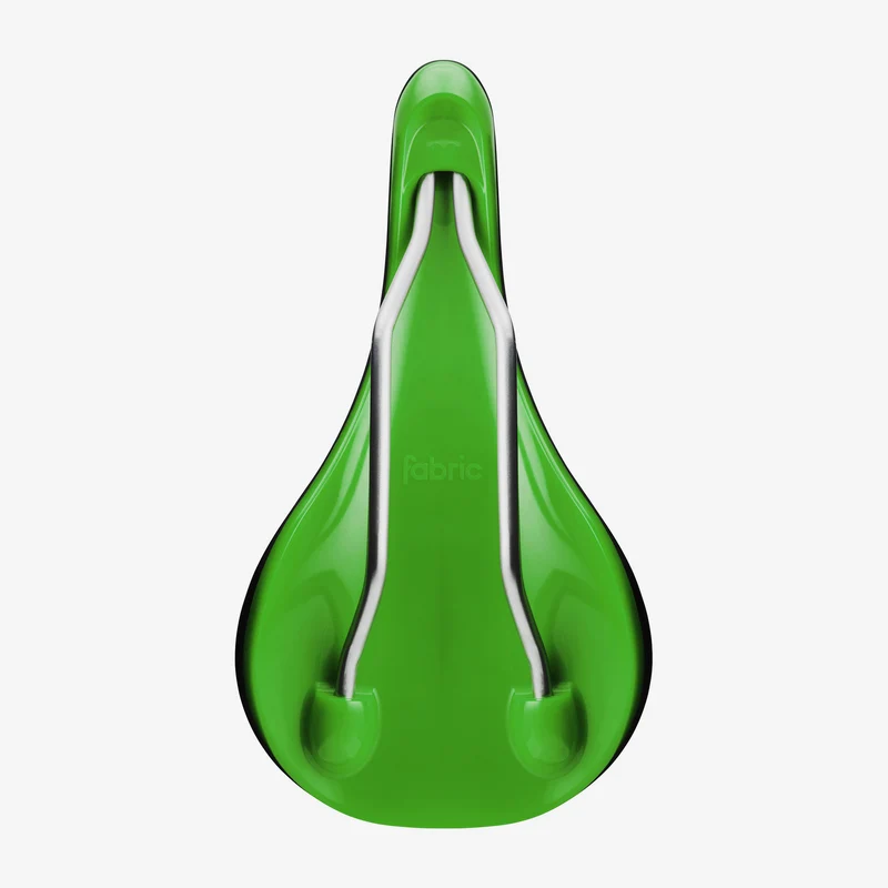 Selle SCOOP Elite Radius black green - FABRIC