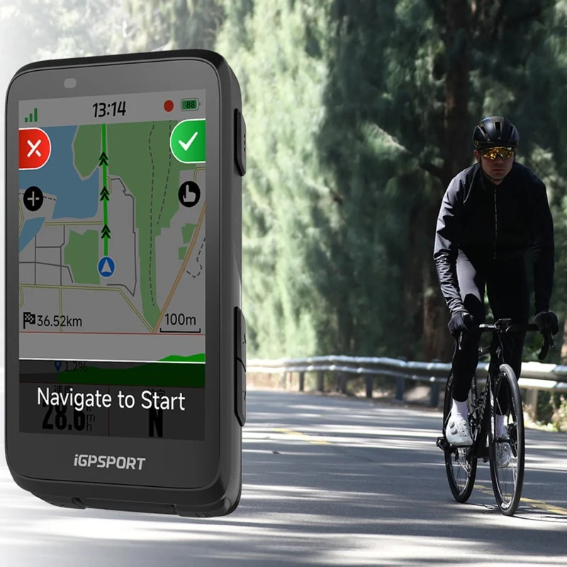 Compteur vélo GPS iGPSPORT BiNavi