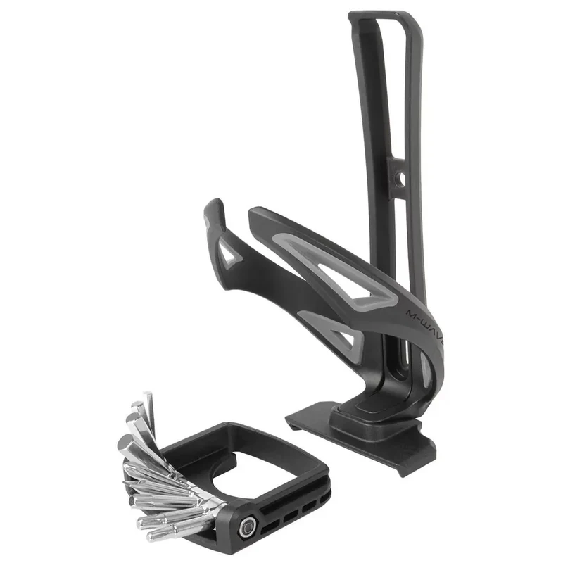 Porte-bidon vélo M-Wave avec outil multifonction 9 fonctions