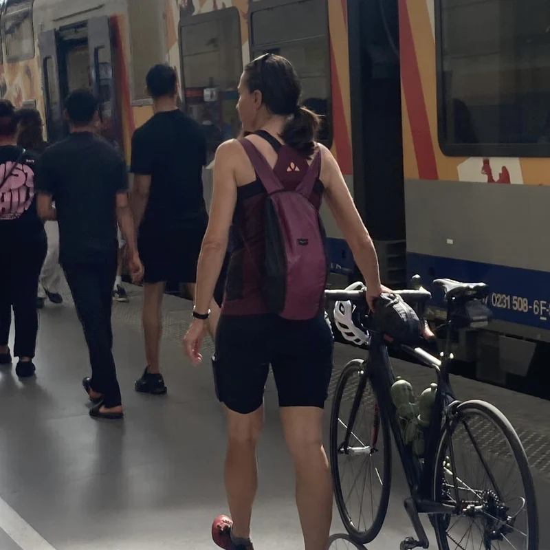 Débardeur vélo femme Vaude Matera avec poches