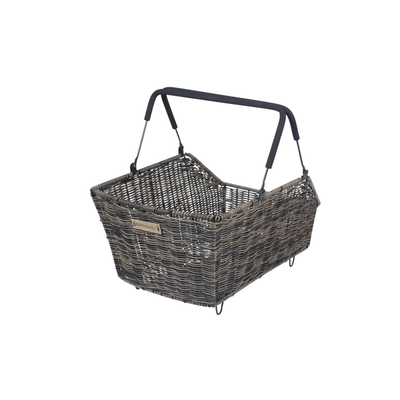 Panier vélo arrière look Rotin Basil Cento amovible