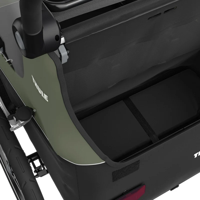 Remorque enfant Thule Courier 2 places, poussette et cargo FlipFlat