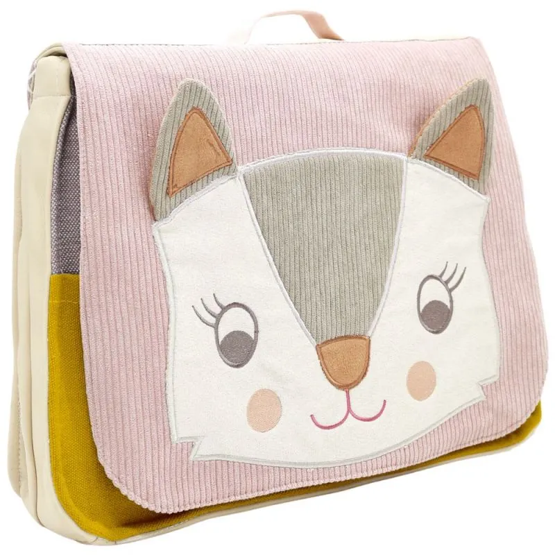 Cartable personnalisable maternelle enfant - chat -3 ans+