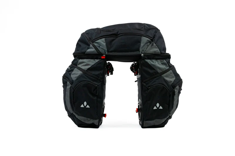 Sacoche Occasion triple Vaude Karakorum Pro pour voyages à vélo 65L