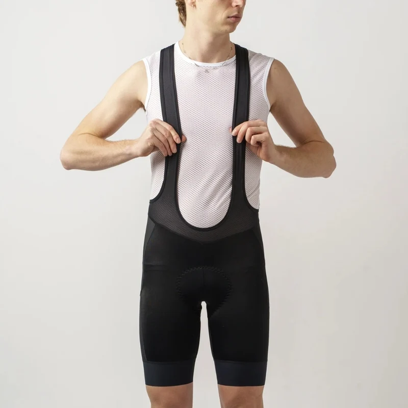 Cuissard homme à bretelles avec poche latérale GripGrab Ride
