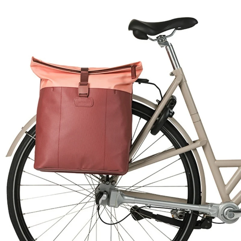 Sacoche vélo double étanche Basil Vive pour porte-bagages