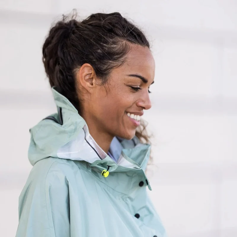 Poncho de pluie vélo recyclé Le Temps des Grenouilles