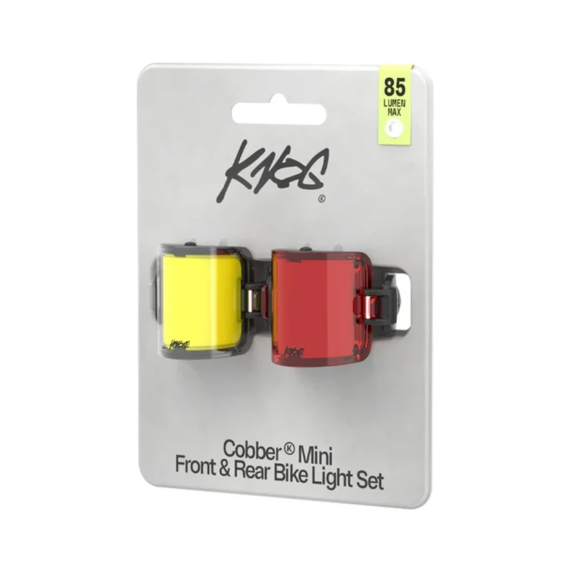 Eclairages vélo LED USB-C Knog Cobber Mini Twinpack
