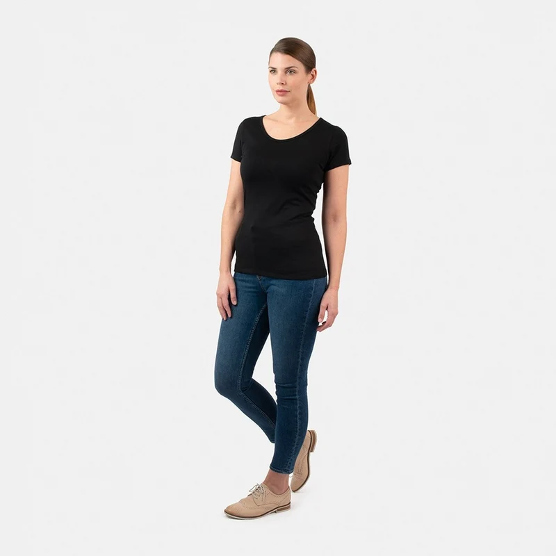 Sous-vêtement mérinos femme manches courtes Cali Scoop Weathergoods Sweden