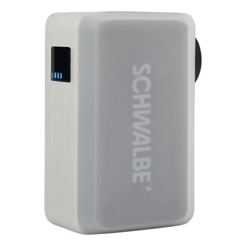 Mini compresseur vélo Schwalbe E-Micro Pump avec écran digital