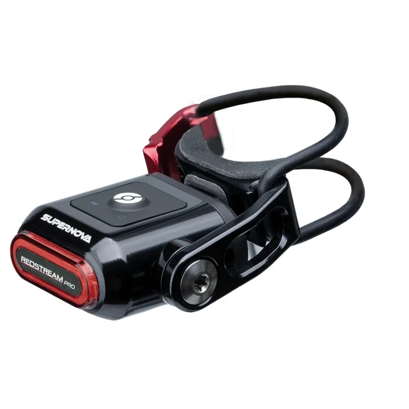 Set d’éclairage vélo avant et arrière Supernova Redstream Series avec fonction feu de freinage