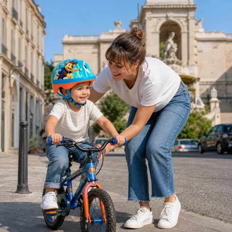 Casque vélo enfant Pat'Patrouille