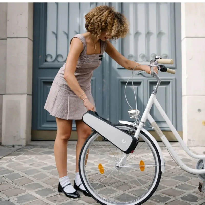Kit d'électrification de vélo universel portable Clip Bike Commuter 96 Wh