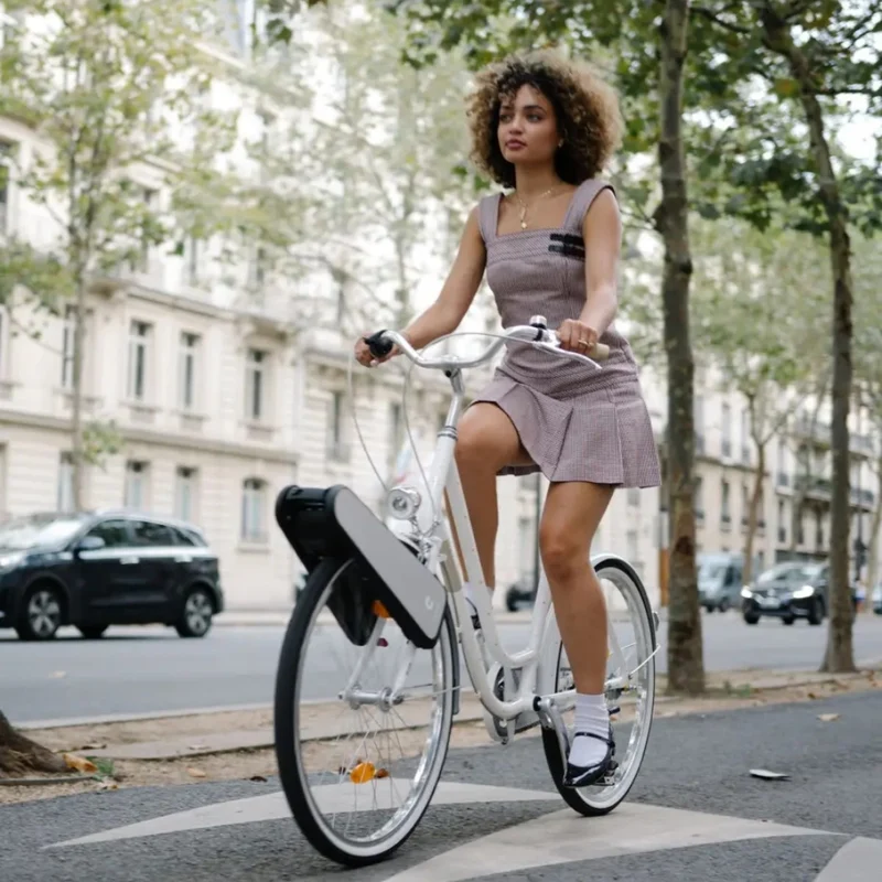 Kit d'électrification de vélo universel portable Clip Bike Commuter 96 Wh