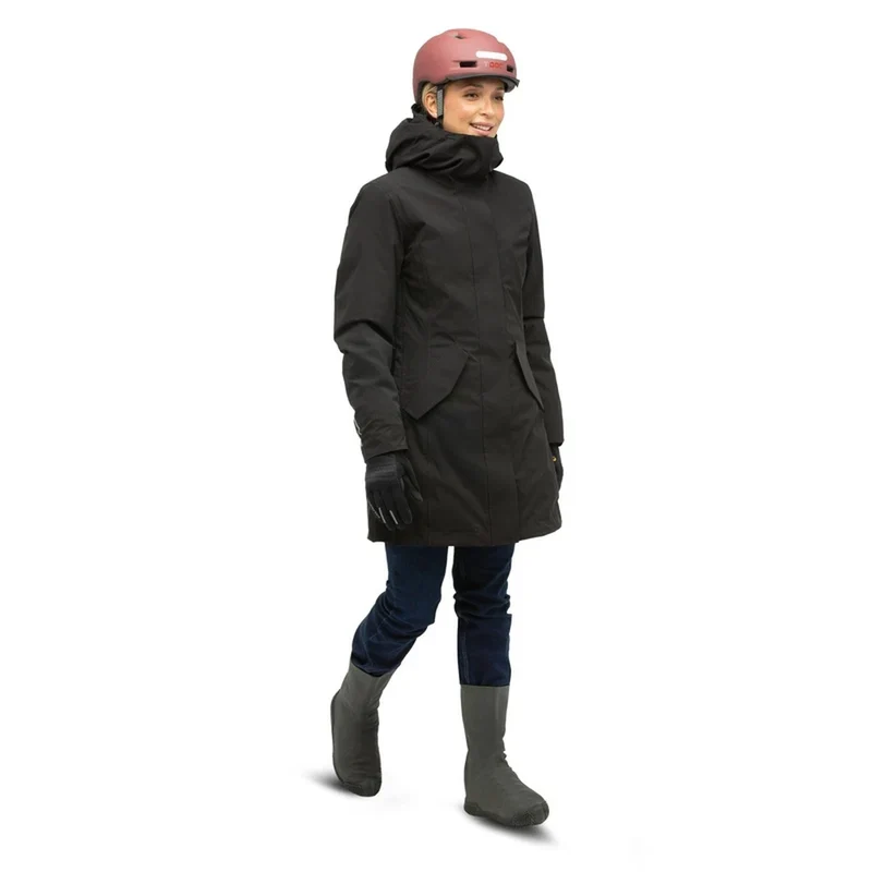 Parka vélo femme imperméable 3-en-1 Magic Parka Tucano Urbano