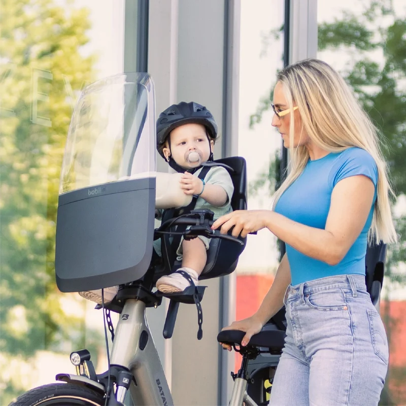 Porte-bébé sur guidon vélo Bobike Exclusive Evolve Mini ICR