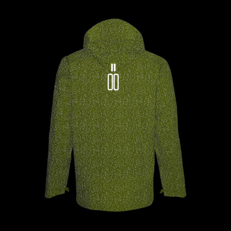 Veste de pluie Basil haute visibilité Skane Hivis pour hommes