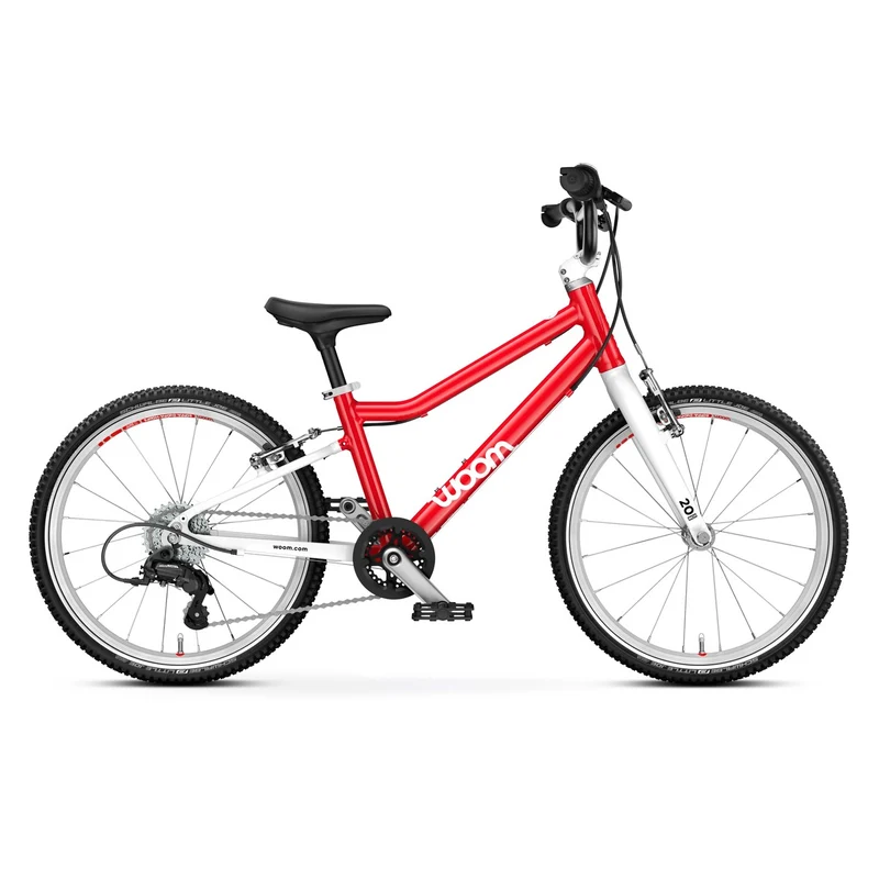 Vélo enfant 20 pouces 6 à 8 ans Woom GO 4 à vitesses intuitives