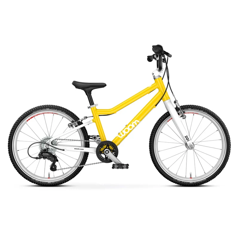 Vélo enfant 20 pouces 6 à 8 ans Woom GO 4 à vitesses intuitives