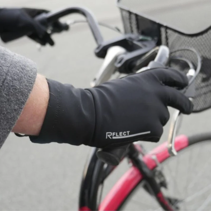 Gants vélo d’hiver tactiles 500 R FLECT