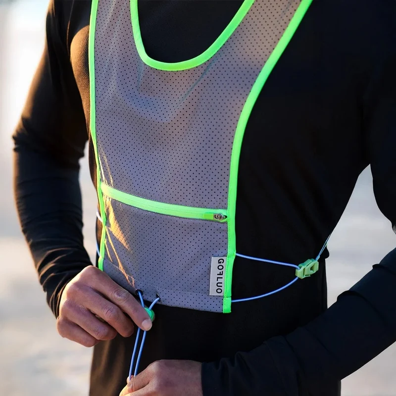 Harnais réfléchissant respirant avec poche GoFluo Pace