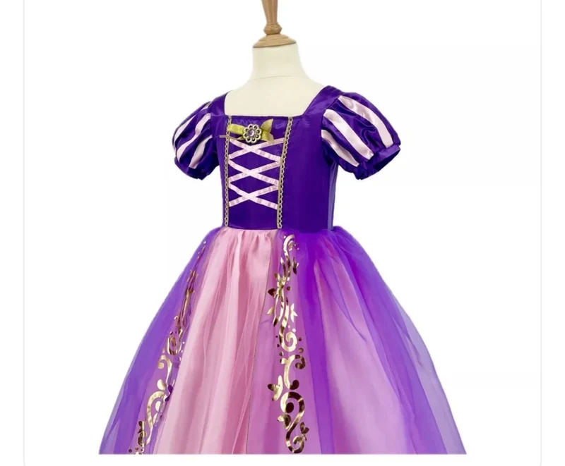 Déguisement fille robe Romane 5-7 ans
