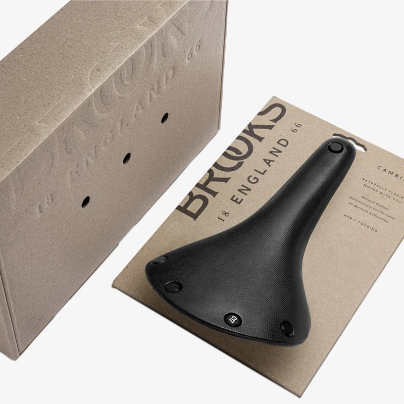 Selle Brooks pour vélo pliant Cambium C17 Porter avec poignée