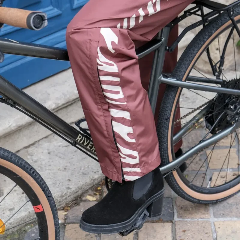 Pantalon de pluie Poule Party adulte Chocolate Zebra