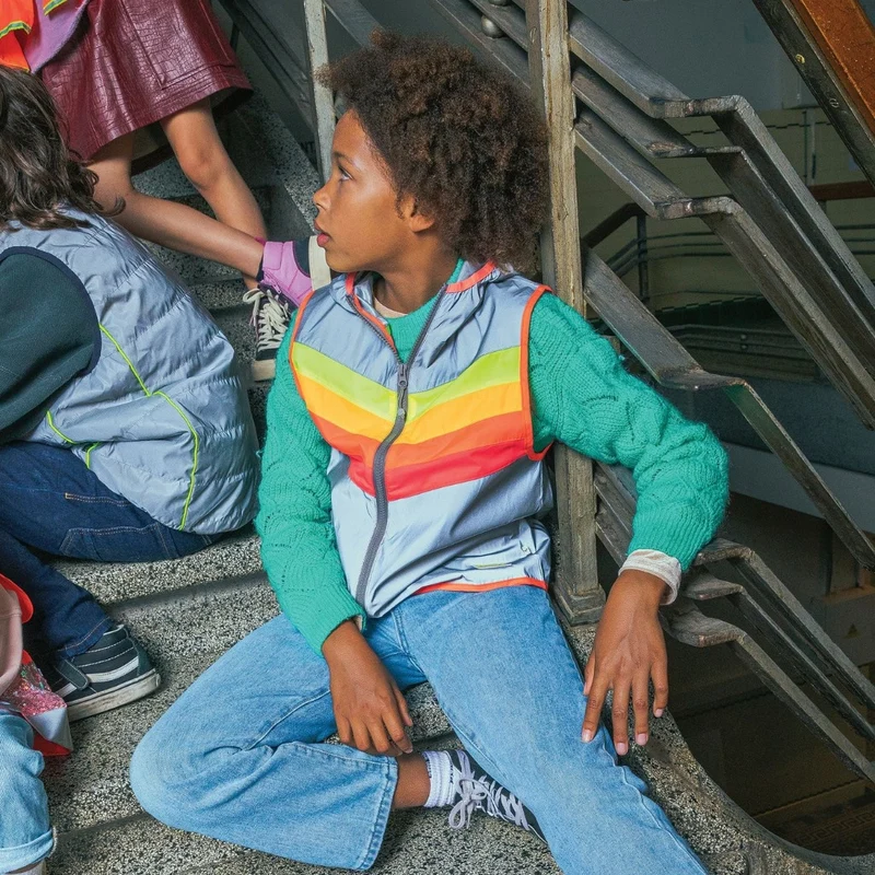 Gilet enfant réfléchissant GoFluo Darkflow