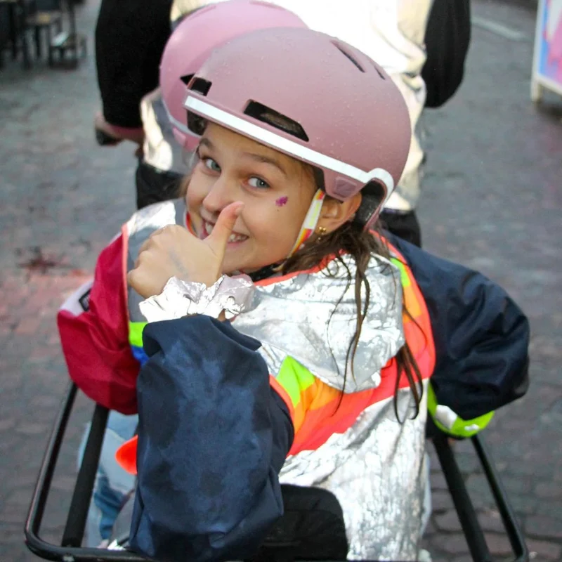 Casque vélo enfant et ado GoFluo Maze