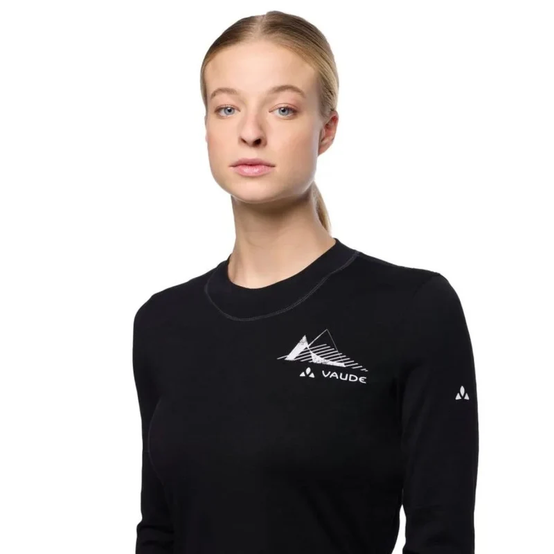 Sous-vêtement mérinos manches longues Femme Vaude Monviso II