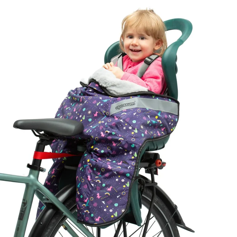 Coque thermique vélo Opossum Magic sur siège arrière Tucano Urbano