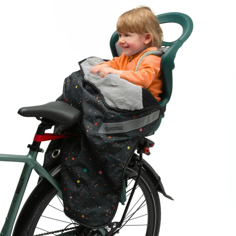 Coque thermique vélo Opossum Magic sur siège arrière Tucano Urbano