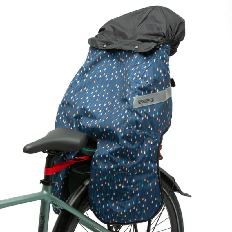 Coque thermique vélo Opossum Magic sur siège arrière Tucano Urbano