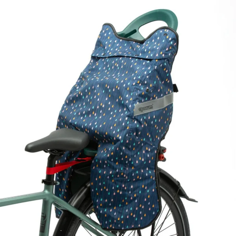 Coque thermique vélo Opossum Magic sur siège arrière Tucano Urbano