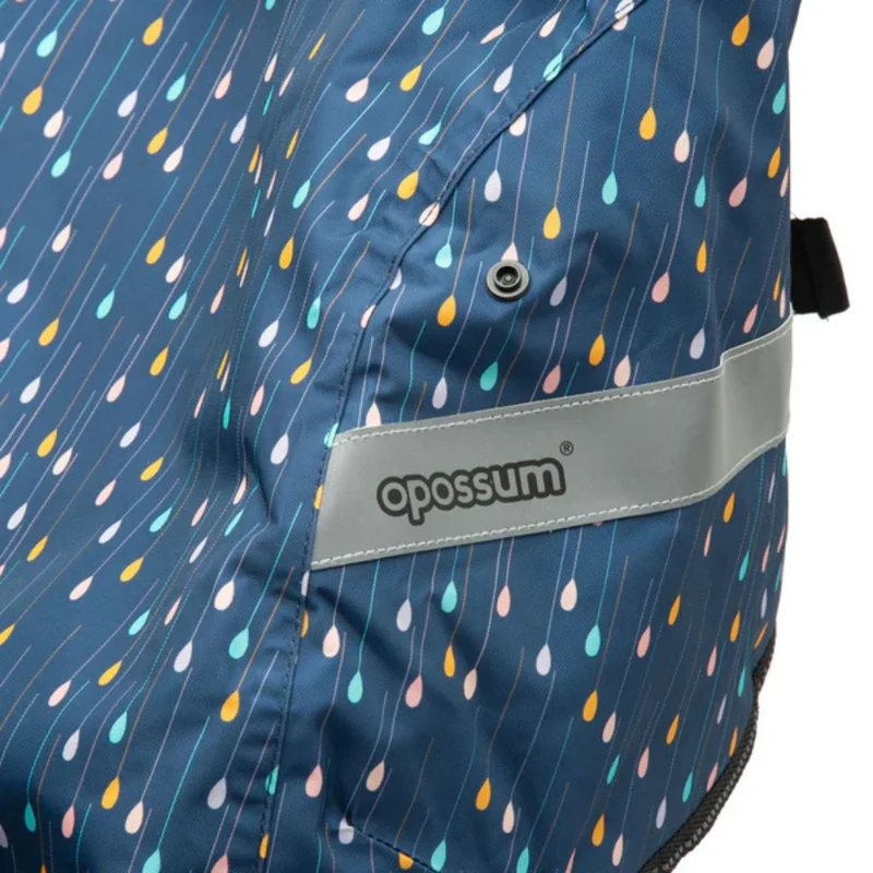 Coque thermique vélo Opossum Magic sur siège arrière Tucano Urbano