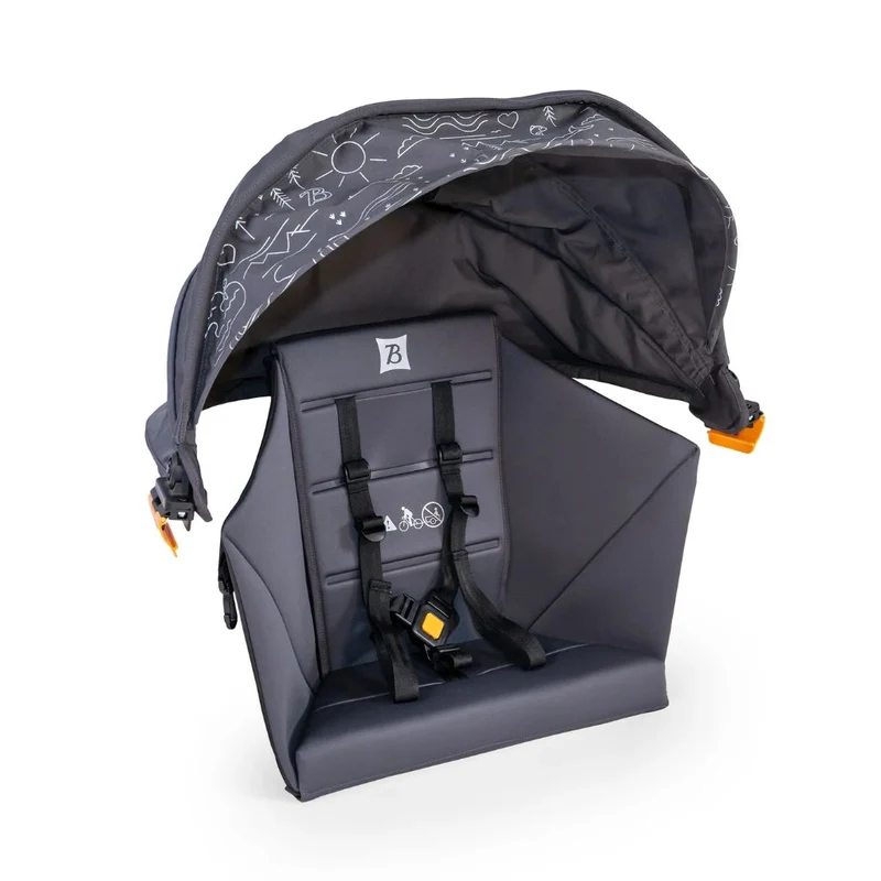 Kit siège enfant et pare-soleil pour chariot Hopper Burley