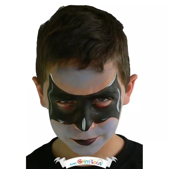 Palette de Maquillage de Fête 4 couleurs x 4 ml - super héros -carnaval - Grim'tout - 2 ans+