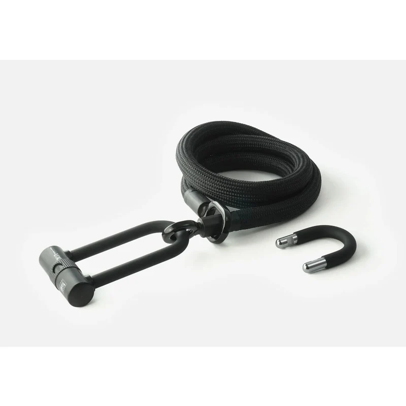 Antivol Tex-Lock Eyelet L U/X-lock 160 cm certifié Sold Secure et ART2